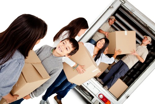 Customer complaint review process for a removal van service