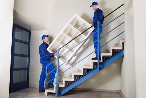 Local removals team handling household move in Hampstead