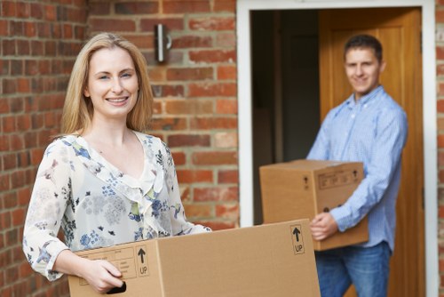 Secure storage service for furniture and boxes in Hampstead