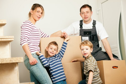 A man and van service assisting with a flat or office move in Hampstead