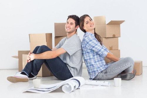 Moving van pricing based on cubic yards for a local Hampstead relocation
