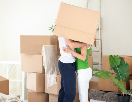 Commercial removal van service for a Hampstead office move