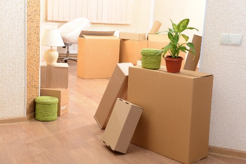 Local moving team handling flat access in Hampstead