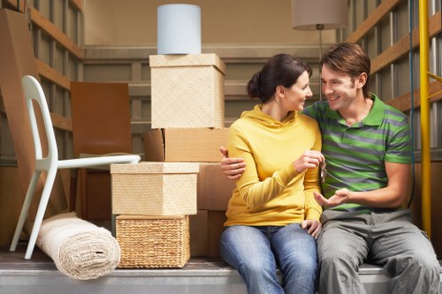 Packing and preparation for a local move in Hampstead