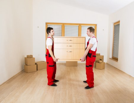 Packing and furniture handling during a Hampstead home relocation